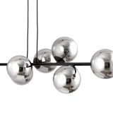 mini: Lampa wisząca ROSSI nowoczesna czarna E14 10W LED (8)