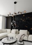 mini: Lampa wisząca ROSSI nowoczesna czarna E14 10W LED (7)