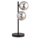 mini: Lampka biurkowa ROSSI nowoczesna czarna E14 10W LED (1)