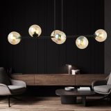 mini: Lampa wisząca ROSSI nowoczesna czarna E14 10W LED (8)