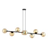 mini: Lampa wisząca ROSSI nowoczesna czarna E14 10W LED (1)