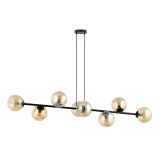mini: Lampa wisząca ROSSI nowoczesna czarna E14 10W LED (2)