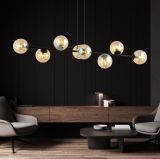 mini: Lampa wisząca ROSSI nowoczesna czarna E14 10W LED (3)