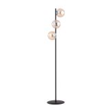 mini: Lampa podłogowa ROSSI nowoczesna czarna E14 10W LED (2)