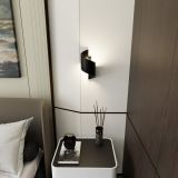 mini: Kinkiet SPINER nowoczesny czarny G9 8W LED (4)