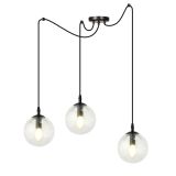 mini: Lampa wisząca GIGI nowoczesna czarna E14 10W LED (1)