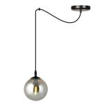 mini: Lampa wisząca GIGI nowoczesna czarna E14 10W LED (1)