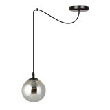 mini: Lampa wisząca GIGI nowoczesna czarna E14 10W LED (2)