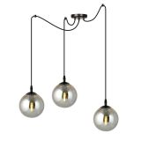 mini: Lampa wisząca GIGI nowoczesna czarna E14 10W LED (1)