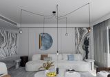 mini: Lampa wisząca GIGI nowoczesna czarna E14 10W LED (6)