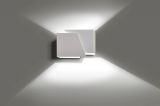 mini: Kinkiet FROST nowoczesny biały G9 8W LED (1)