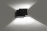 mini: Kinkiet FROST nowoczesny czarny G9 8W LED (1)