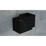 mini: Kinkiet FROST nowoczesny czarny G9 8W LED (2)