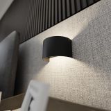 mini: Kinkiet FOLD nowoczesny czarny G9 8W LED (3)