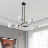 mini: Lampa wisząca OGNIS nowoczesna czarna E27 15W LED (6)