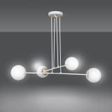 mini: Lampa wisząca OGNIS nowoczesna biała E27 15W LED (2)