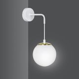 mini: Kinkiet OGNIS glamour biały E27 15W LED (2)