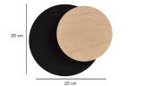 mini: Kinkiet CIRCLE skandynawski czarny G9 8W LED (6)