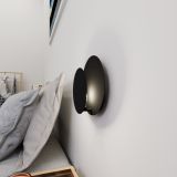 mini: Kinkiet CIRCLE skandynawski czarny G9 8W LED (2)
