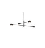 Lampa Clyde 4 Nowoczesna Czarna 2010803003 Nordlux
