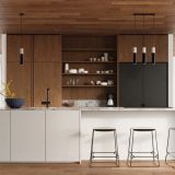 mini: Sollux Lampa wisząca BORGIO 2 czarna Persian Indigo Gu10 (2)