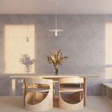 mini: Sollux Lampa wisząca FLAVIO biała Blue Sapphire E27 (2)