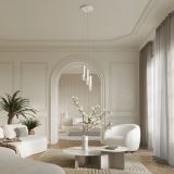 mini: Sollux Lampa wisząca LAMI 3L biały Ocean Green nowoczesny GU10 (2)