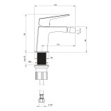 mini: Bateria Bidetowa Blur Bianco BQL_A30M Deante (2)