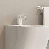 Bateria Bidetowa Parma Chrom/Biały PM7420CRB Omnires