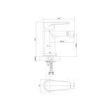 mini: Bateria Bidetowa Moduo Chrom S951-351 Cersanit (2)