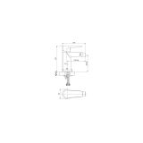 mini: Bateria Bidetowa Moduo Czarny S951-570 Cersanit (2)