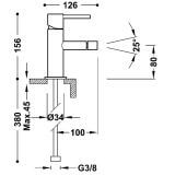 Bateria Bidetowa Study złoto 06212001OR Tres