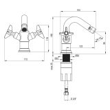mini: Bateria Bidetowa Temisto Mosiądz BQT_M30D Deante (3)