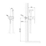 mini: Bateria Bidetowa Virgo Chrom S951-870 Cersanit (2)