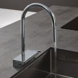 Bateria Kuchenna Aquano Select Z Wyciąganą Wylewką Chrom 73837000 Hansgrohe