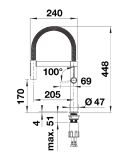 Bateria Kuchenna Culina-S II Mini Satin Platinum 527703 Blanco