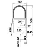 Bateria Kuchenna Elektroniczna Culina-S II Sensor PVD Steel 527462 Blanco
