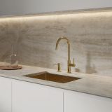 Bateria Kuchenna Stojąca Y Złoty Szczotkowany Y1251GLB Omnires