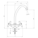 mini: Bateria Kuchenna Symetrio Chrom BOS_060D Deante (2)