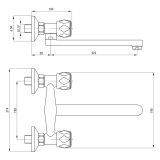 mini: Bateria Kuchenna Teno Chrom BON_080D Deante (2)