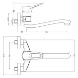 mini: Bateria Kuchenna Vero Chrom BOW_080M Deante (2)
