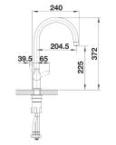 Bateria Kuchenna Z Funkcją Filtra Trima Satin Gold 526695 Blanco