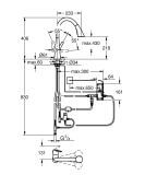 Elektroniczna Jednouchwytowa Bateria Zlewozmywakowa Zedra Touch 30219002 Grohe