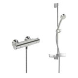 Bateria Natryskowa Z Zestawem Natryskowym Nova Chrom 7452U Oras