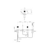 mini: Bateria Nawannowa Zen Chrom S951-565 Cersanit (2)