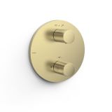 Bateria Prysznicowa Podtynkowa Therm-Box Study Złoty Cava 26225001CA Tres