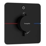 Bateria Prysznicowa Showerselect Comfort Q 15581670 Czarny Mat Hansgrohe