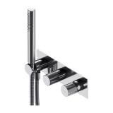 Bateria Prysznicowo-Wannowa Podtynkowa Chrom Contour CT8035/1CR Omnires