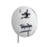 Bateria Prysznicowo Wannowa Podtynkowa Dwufunkcyjna Ultimate Chrom ABUL521111 Avapax