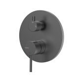 Bateria Prysznicowo Wannowa Podtynkowa Dwufunkcyjna Ultimate Gun Metal ABUL5214C1 Avapax